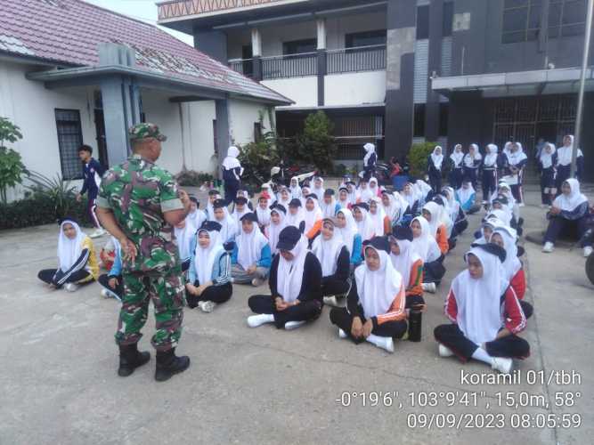 Serma M.Darmansyah Bina Generasi Bangsa