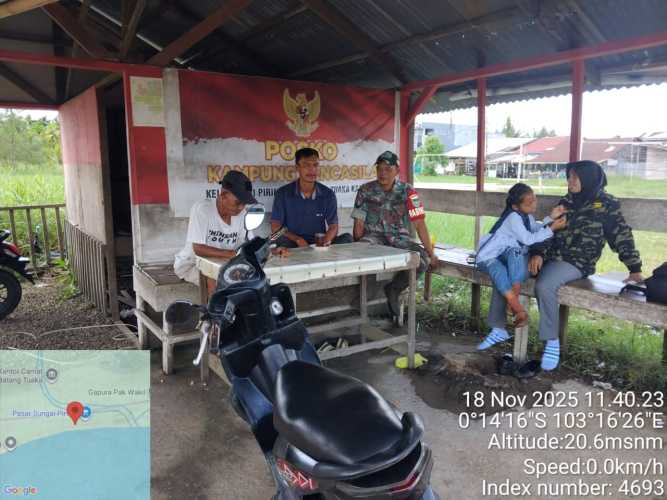 Babinsa menumbuhkan rasa empati orang tua terhadap problem pergaulan remaja: