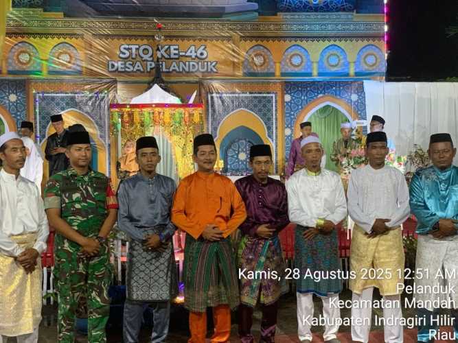 Camat Mandah Resmi Menutup STQ Ke -46 di Desa Pelanduk