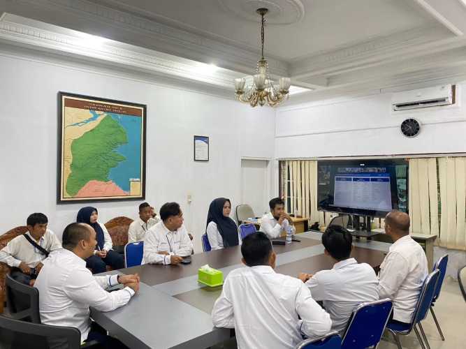 Pelindo Tembilahan Perkuat Sinergi Melalui Rapat Mingguan