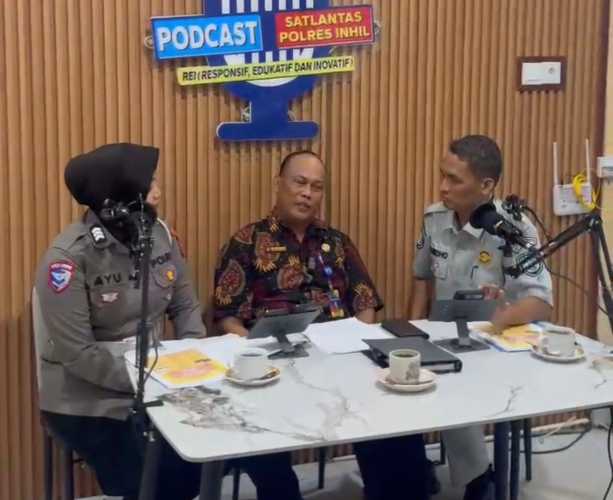 Bahas Keringanan Pajak 2025 Melalui Podcast REI, Cara Efektif Satlantas Polres Inhil Dalam Menyebarkan Informasi Masyarakat