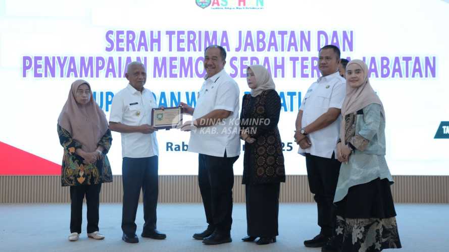 Sertijab Bupati Dan Wakil Bupati Asahan Periode 2025-2030