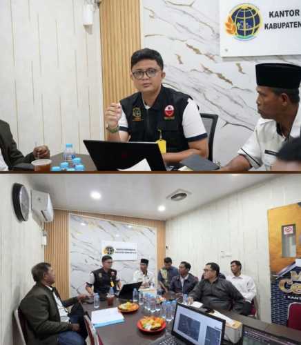 Kantah Indragiri Hilir Gelar Rakor Pelaksanaan Program Redistribusi Tanah Tahun 2026