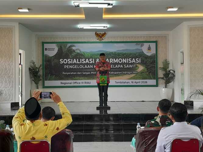 Galeri Sosialisasi dan Harmonisasi Pengelolaan Kebun Kelapa Sawit di Inhil