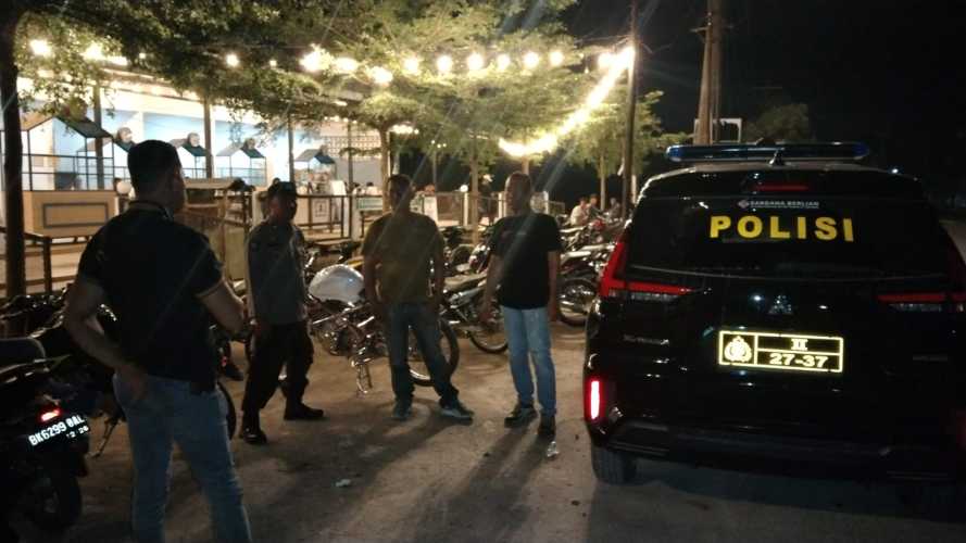 Patroli Malam Polsek Indrapura Sasar Balap Liar dan Begal, Situasi Kamtibmas Batu Bara Kondusif