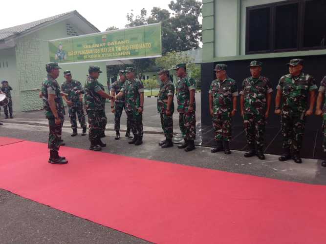 Pangdam I BB Kunjungi Kodim 0208 Asahan Terkait TMMD ke 124 Tahun 2025