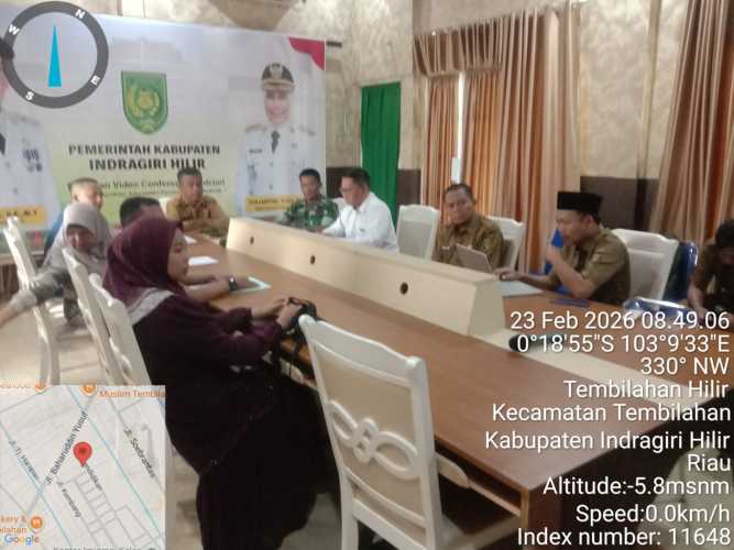 Peltu Jaharzam Wakili Dandim 0314/Inhil, Tegaskan Komitmen TNI Dukung Pengendalian Inflasi dan Program Tiga Juta Rumah di Kabupaten Indragiri Hilir