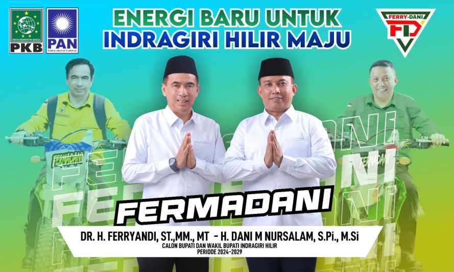 Hasil Polingkita, Ferryandi-Dani Pilihan Utama Masyarakat Inhil