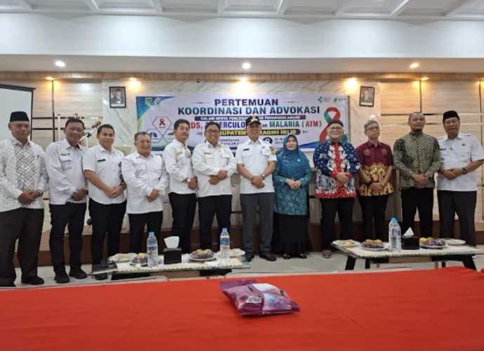 Direktur UPTD RSUD Puri Husada Tembilahan Hadiri Pertemuan Koordinasi Percepatan Eliminasi TB, HIV, dan Pengendalian Malaria