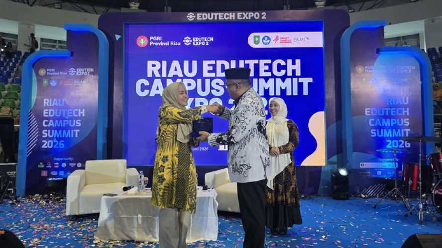 Di Riau Edutech Campus Summit EXPO 2026, Karmila Sari: Pendidikan Tak Boleh Terhalang Biaya
