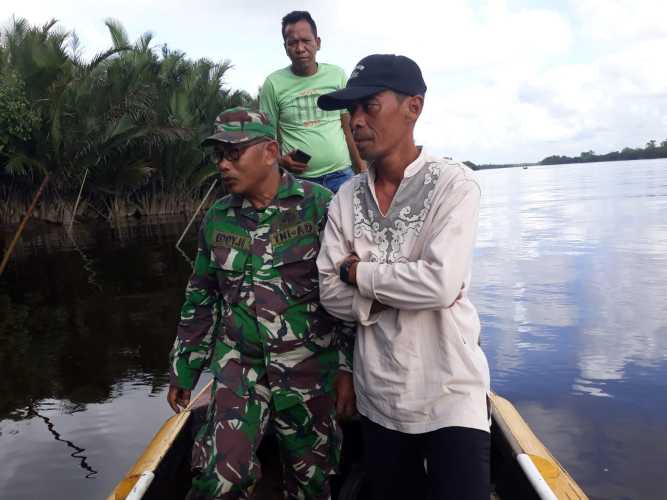 Serma Eddy Hartono Menyisir Pencarian Jenazah Laka Laut