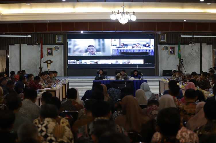 Buka Rakerda Kanwil BPN Provinsi Jawa Timur, Sekjen ATR/BPN Tekankan Disiplin Perencanaan Anggaran