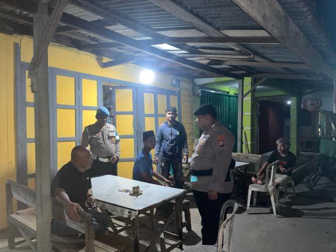 Kapolsek Gaung IPTU Andrianto, S.H., M.H. : Patroli KRYD Polsek Gaung cegah kejahatan, Tingkatkan Kamtibmas di wilayah hukum Polsek Gaung