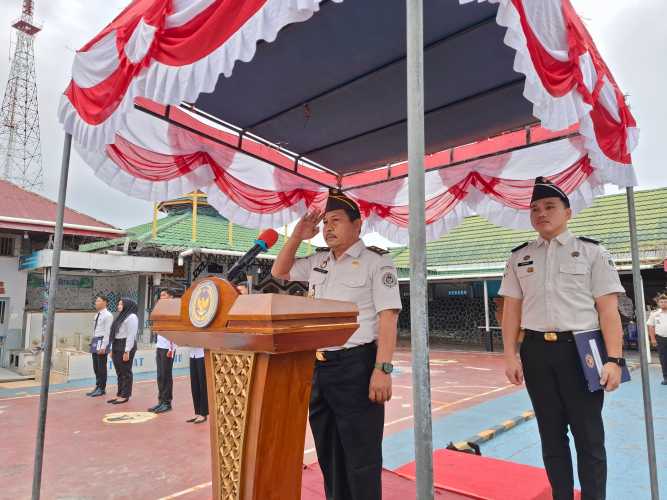 Lapas Tembilahan Gelar Upacara Peringatan Hari Lahir Pancasila Tahun 2026