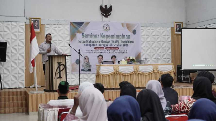Imam Gelar Seminar Kepemimpinan Pemuda, Dorong Mahasiswa Mandah Jadi Pemimpin Berintegrasi dan Bertanggung Jawab