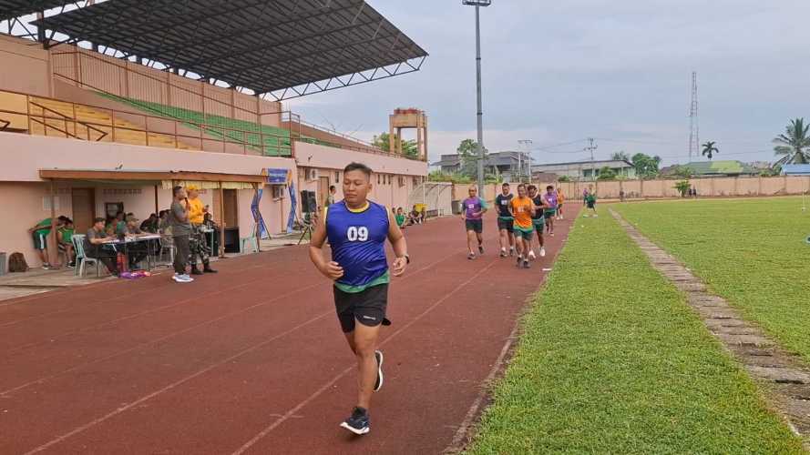 Babinsa Bekawan Melaksanakan Garjas Periodik