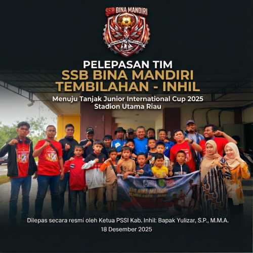 SSB Bina Mandiri Siap Mengguncang Riau di Tanjak Junior Internasional Cup 2025
