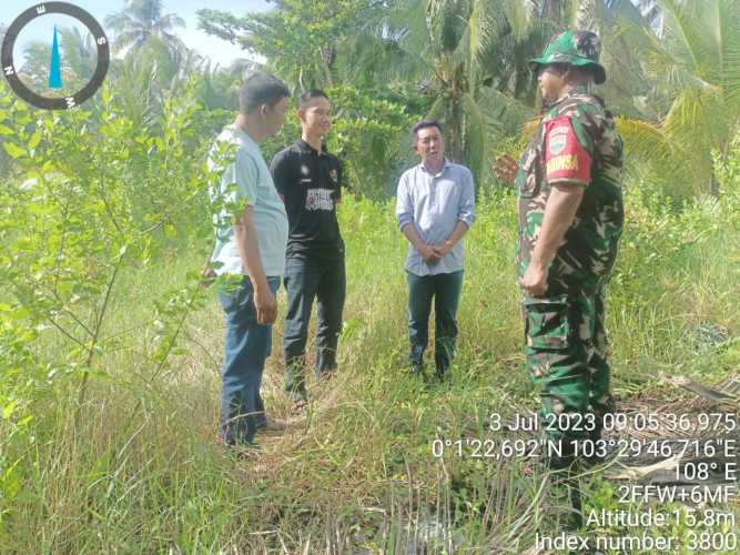 Babinsa  Edukasi Bimtek Pencegahan Karhutlah