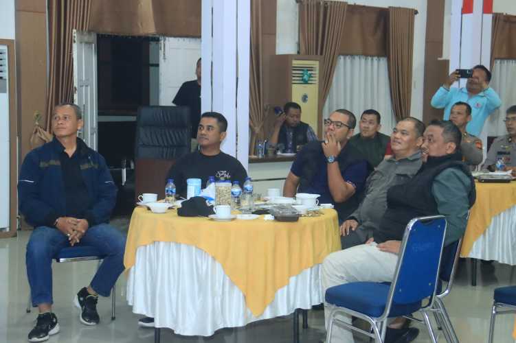 Polres Indragiri Hilir Gelar Nobar Piala Dunia 2026, Perkuat Silaturahmi dan Sinergitas Kamtibmas