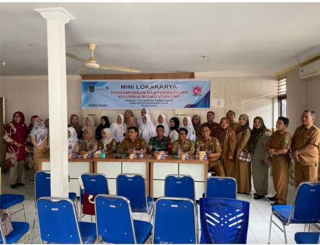 Peran Aktif DP2KBP3A Inhil dalam Pertemuan Minlok Kedua Kecamatan Tembilahan