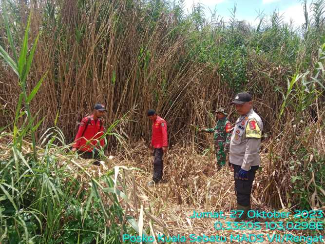 Koptu Sihabuddin Bersama Rescue Perusahaan Awasi Daerah Rawan Karhutlah