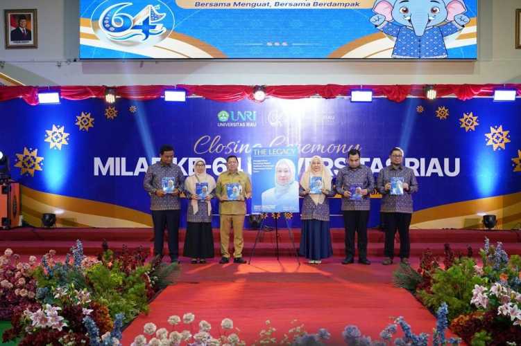 Tutup Milad ke-64, UNRI Perkuat Komitmen Cetak SDM Unggul dan Berdampak