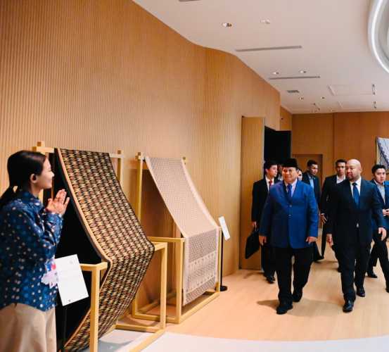 Dukung Peran Global Indonesia, Presiden Prabowo Kunjungi Paviliun Indonesia di Expo 2025 Osaka
