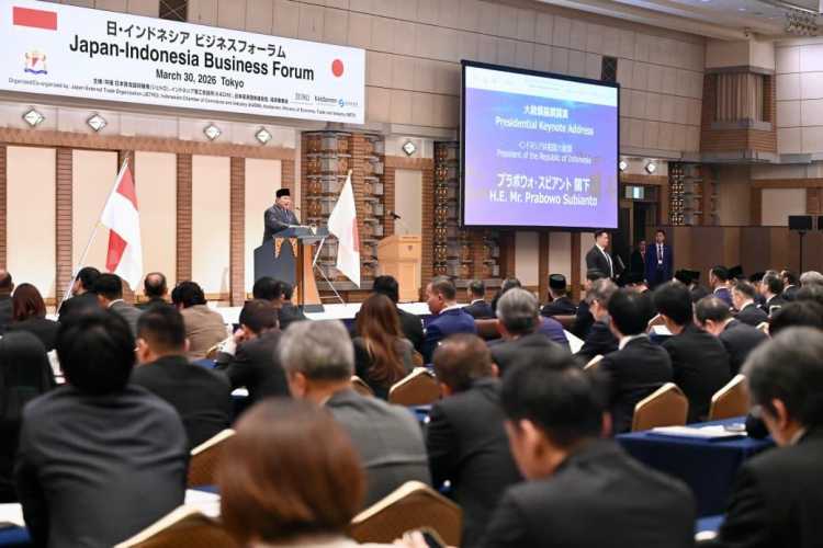 Hadiri Forum Bisnis Indonesia-Jepang, Presiden Prabowo Dorong Kemitraan Naik Kelas