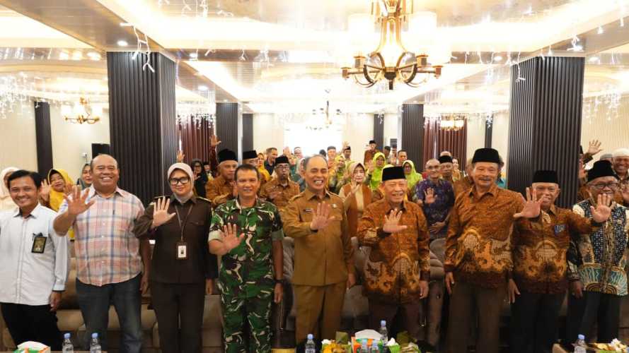 Bupati Inhil, Herman Buka MUSKAB VII PWRI Inhil, Tekankan Sinergi Pensiunan untuk Wujudkan “Inhil Hebat”