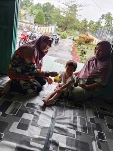 GINTAS Terus Berjalan, Desa Sri Danai Optimistis Cegah Stunting Sejak Dini