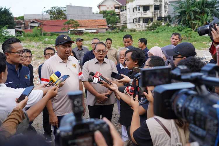 Tindak Lanjuti Arahan Presiden, Menteri PKP Cek Rencana Lokasi Rusun di Senen