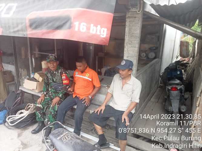 Babinsa Tunjuklkan Sikap Jaga Keharmonisan