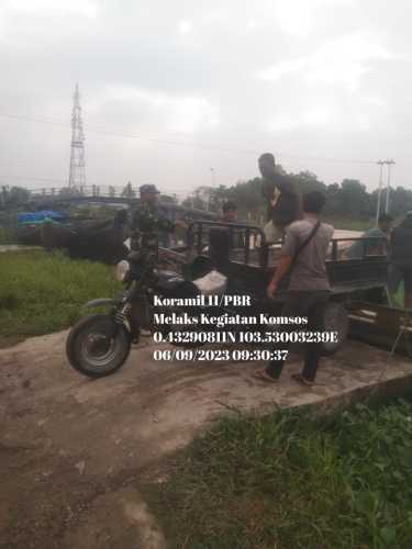 Pelda Rafli Menjaga Kewaspadaan Kamtibmas Pelabuhan Bongkar Muat