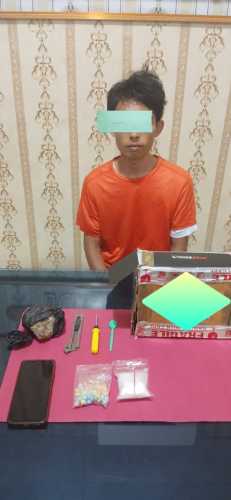 Polsek Kemuning Ungkap Kasus Narkotika, Amankan Sabu Sebanyak 51,53 Gram dan 81 Butir Ekstasi