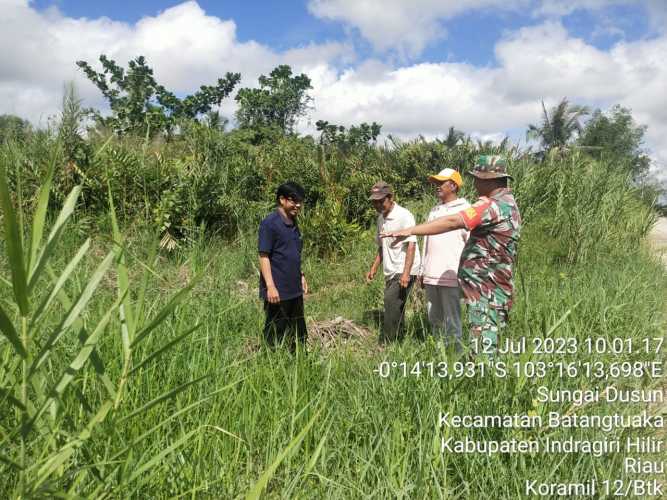 Babinsa Gencarkan Penyuluhan cegah Karhutlah