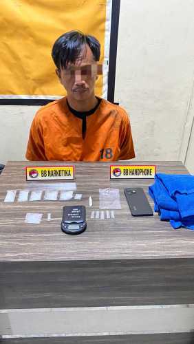 Polres Inhil Ungkap Kasus Narkotika, Sita 29,5 Gram Sabu di Kecamatan Kempas