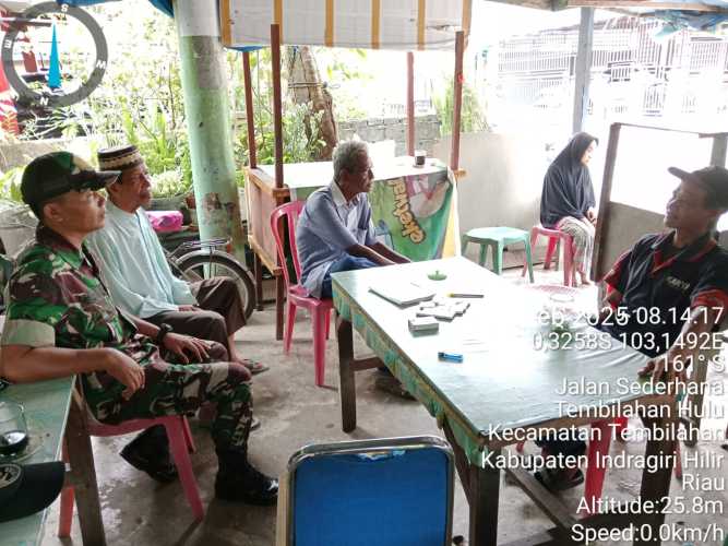 Serda Ronald Manalu Lakukan Penyuluhan Tentang Pentingnya Kewasapadan Terhadap Kejahatan dan Bencana