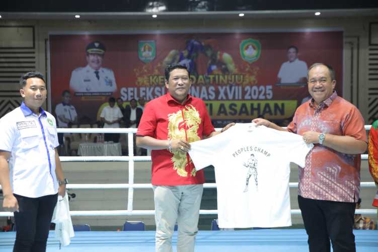 Bupatil Asahan Hadir Di Pagelaran Kejurda Tinju Seleksi PON XVII 2025