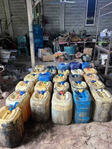 Modus Tangki Modifikasi, Pria Paruh Baya di Kuansing Timbun 1.200 Liter Solar Subsidi