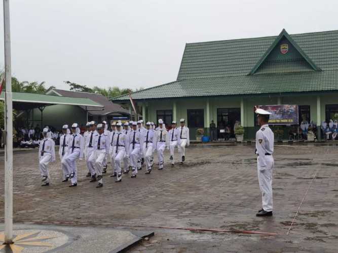 Meriahkan HUT TNI Ke -79, Kodiim Inhil Gelar Perlombaan PBB Tingkat Pelajar