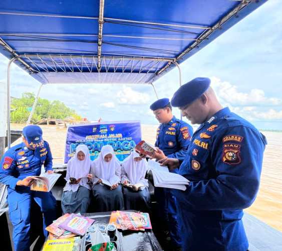 Satpolairud Polres Inhil Gelar Program 