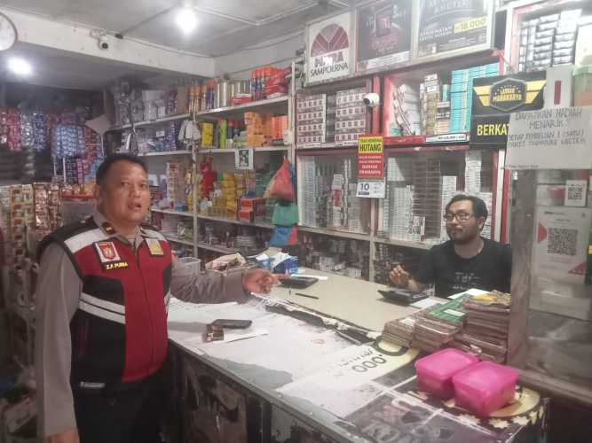 Kanit Samapta Polsek Labuhan Ruku Laksanakan Cooling System untuk Cegah Aksi Premanisme dan Pungli