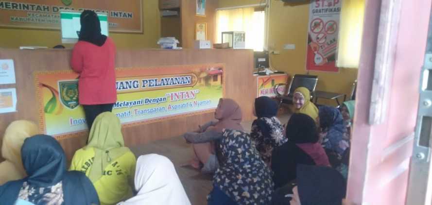 Kader Posyandu Sungai Intan Ikuti Webinar Bersama Kementerian Kesehatan-RI