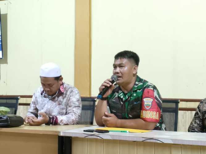 Tiga Pilar Desa Sungai Intan Lakukan Himbauan Kamtibmas Jelang Malam Pergantian Tahun