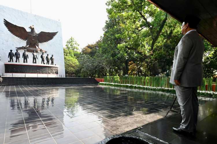 Presiden Prabowo Subianto Pimpin Upacara Peringatan Hari Kesaktian Pancasila Tahun 2025