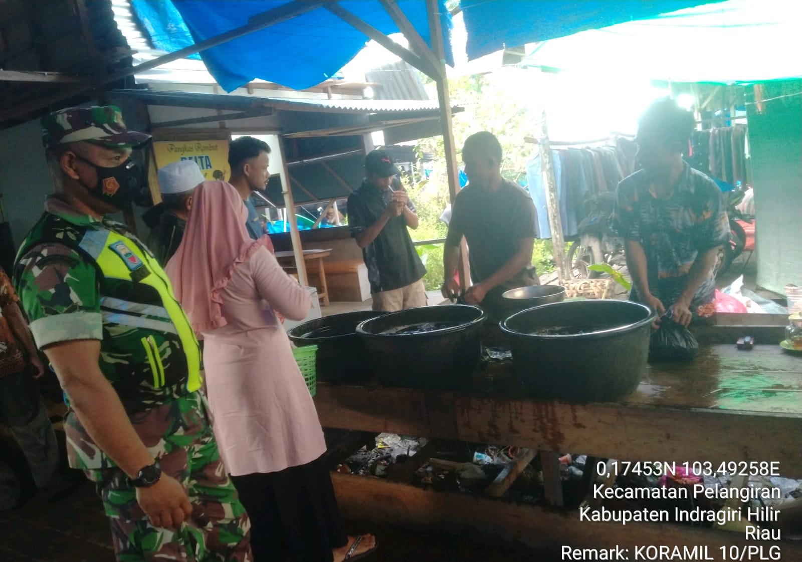 Serda Mulyadi Melaksanakan Monitoring Ketersedian Ikan Segar