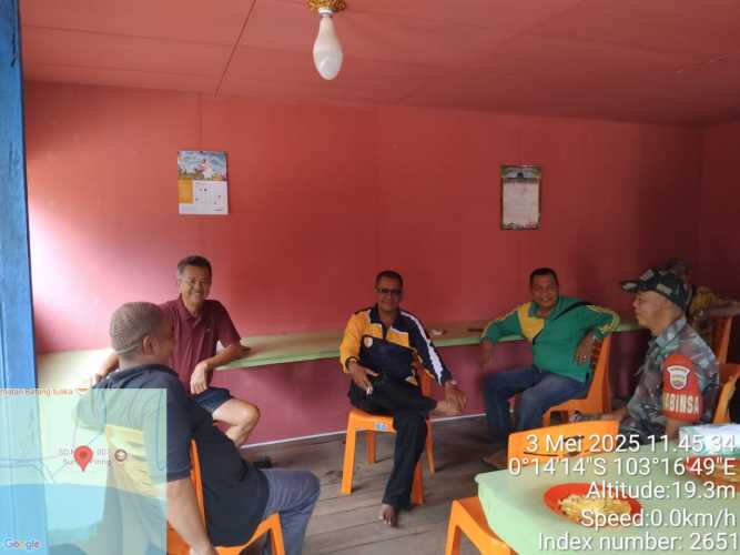 Babinsa Koramil 12/Batang Tuaka Gencar Cegah Kenakalan Remaja Melalui Kampung Pancasila