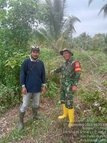 Pencegahan Karhutlah Menjadi Sahabat Babinsa