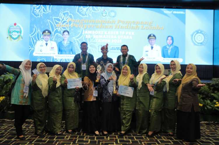 TP. PKK Kabupaten Asahan Raih Prestasi di Jambore Kader PKK se-Sumatera Utara