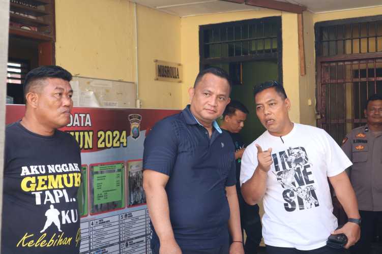 Kapolres Batu Bara Cek dan Kontrol Renovasi Kantor Polsek Medang Deras